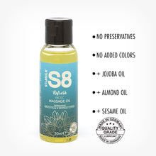 Set 3 x Uleiuri de masaj S8 Erotic, Vitalize, Relax, Refresh, efect erotic, 150 ml