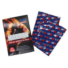Șervețele MAXMAN Confidence Delay Wipes for Man, pentru întârzierea ejaculării, acțiune rapidă, 10 bucăți