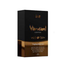 Gel INTT Vibration! Coffee, pentru stimulare si excitare, senzatie vibranta, Unisex, 15 ml