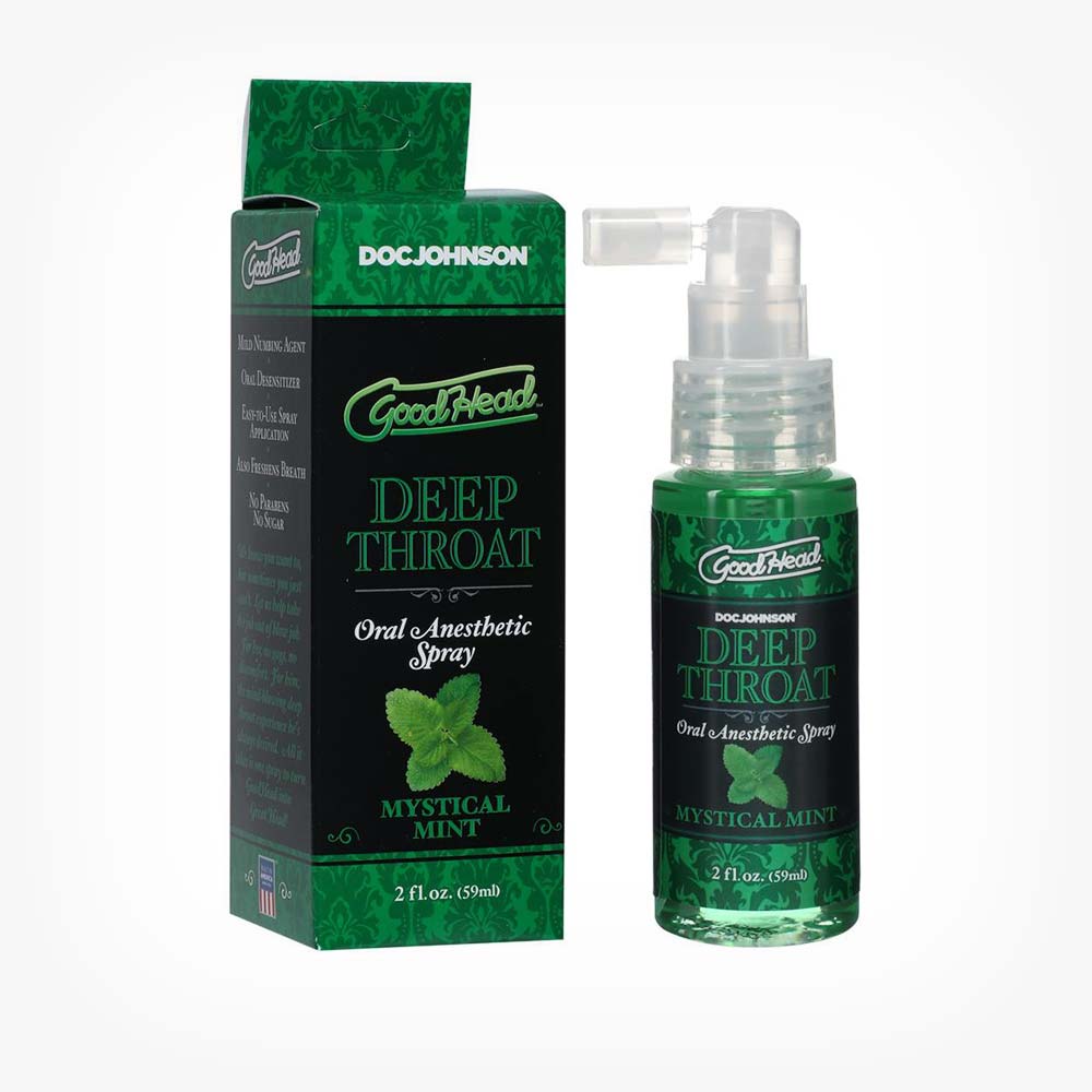 Spray Pentru Sex Oral Adanc Goodhead Deep Throat Spray Aroma Menta