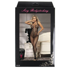 Lenjerie bodystocking Queen Lingerie, H3126, negru, S/L