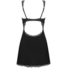 Lenjerie babydoll Obsessive Klarita, negru, S/M