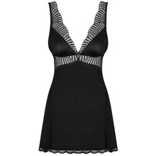 Lenjerie babydoll Obsessive Klarita, negru, S/M