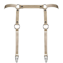 Portjartier din curele, Obsessive A764, S/M/L, auriu