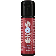 Lubrifiant Eros Aqua Sensation & Care Woman, pe baza de apa, pentru femei, 100 ml