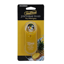 Spray pentru sex oral, GoodHead Juicy Head - Dry Mouth, umiditate instantanee, cu aroma de Ananas, 9 ml