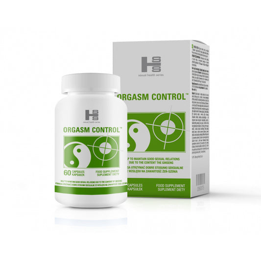 Capsule Orgasm Control, pentru intarzierea ejacularii, 60 buc