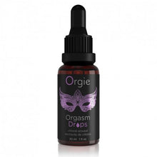 Picaturi gel intim ORGIE Orgasm Drops MOV, stimulare clitoris si exitare, 30 ml