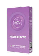 Prezervative profesionale, Love Match Resistente, confortabile si durabile, 6 buc