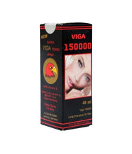 Spray SUPER VIGA 150000 Black - Long Time Spray for Men, pentru întârzierea ejaculării, cu vitamina E, 45 ml