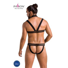 Set lenjerie erotică pt bărbați Passion 043, 2 piese, negru, L/XL