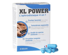Afrodisiac capsule, XL POWER, Labophyto, 4 in 1, erectie, imbunatatire calitate sperma, testosteron, 20 capsule