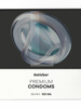 Prezervative SATISFYER Premium Condoms L, din latex, lubrifiate, design modern, diametru 56 mm, 100 bucăți