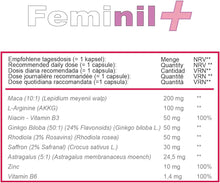 Capsule premium FEMINIL, pentru cresterea libidoului feminin, 30 capsule