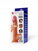 Dildo realistic BAILE - SLIDING SKIN, culoarea pielii, 23.4 cm