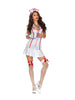 Costum 3 piese LegAvenue - Head Nurse, mode 83050, marimea M/L, alb
