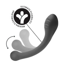 Plug anal ADDICTED TOYS Anal Stimulator, lungime 18 cm, diametre 1.4 - 3.6 cm, din silicon flexibil, negru