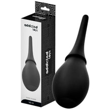 Duș anal ADDICTED TOYS Travel Cleaner Model 3, capacitate 160 ml, compact și ușor de folosit, din silicon moale, negru