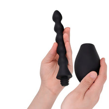 Duș anal ADDICTED TOYS Travel Cleaner Model 2, capacitate 160 ml, compact și ușor de folosit, din silicon moale, negru
