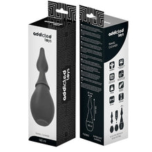 Duș anal ADDICTED TOYS Travel Cleaner Model 1, capacitate 160 ml, compact și ușor de folosit, din silicon moale, negru