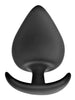 Plug anal ADDICTED TOYS Anal Plug XL, lungime 9.5 cm, diametru 5.1 cm, din silicon, negru (mare)