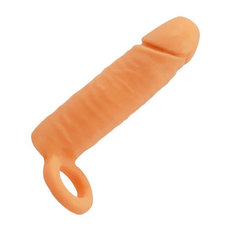 Manșon pentru penis ADDICTED TOYS Extend Your Penis Length, pentru extensia și îngroșarea penisului, 16 cm, culoarea pielii