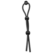 Set 7 inele pentru penis ADDICTED TOYS Flexible Cock Ring Set, pentru susținerea erecțiilor, din silicon, culoare negru