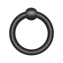 Set 7 inele pentru penis ADDICTED TOYS Flexible Cock Ring Set, pentru susținerea erecțiilor, din silicon, culoare negru