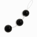 Bile anale ADDICTED TOYS Chinese Balls, din material premium ABS, cu inel pentru extracție, lungime 15 cm, diametru 3.8 cm, culoare negru