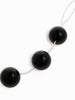 Bile anale ADDICTED TOYS Chinese Balls, din material premium ABS, cu inel pentru extracție, lungime 15 cm, diametru 3.8 cm, culoare negru