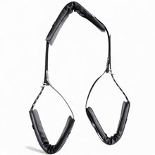 Accesoriu BDSM Alive Supremacy, sistem reglabil de imobilizare gât picioare, rezistent la apă, culoare negru, 36 cm