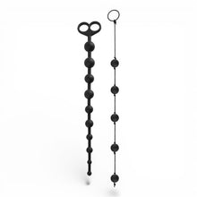 Kit 5 jucării anale ANAL FANTASY ELITE Beginner Fantasy Kit , cu plug anal, stimulator prostată, bile progresive, rozariu și sondă anală, culoare negru