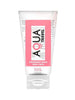 Lubrifiant cu aromă AQUA TRAVEL Strawberry Cream, pe bază de apă, cu gust delicios de căpșuni și frișcă, 50 ml