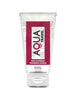 Lubrifiant cu aromă AQUA TRAVEL Wild Raspberry, pe bază de apă, cu gust delicios de zmeură sălbatică, 50 ml