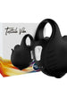 Inel pentru penis ARMONY Cupping Vibrator Ring, cu stimulator pentru testicule, 9*9 functii de vibratie, negru
