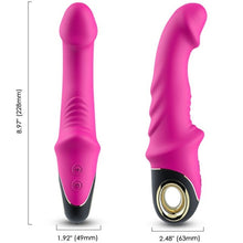 Vibrator ARMONY Joyblade, design curbat pentru stimularea punctului G, 9 funcții de vibrație, silențios, rezistent la apă, roz