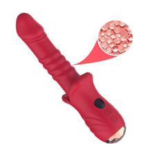 Vibrator ARMONY Point a Stimulating , cu funcție de penetrare automată, 9 funcții de vibrație, 9 funcții de penetrare, din silicon, roșu