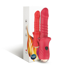 Vibrator ARMONY Point a Stimulating , cu funcție de penetrare automată, 9 funcții de vibrație, 9 funcții de penetrare, din silicon, roșu