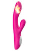 Vibrator rabbit ARMONY Spark Vibrator, cu funcție de încălzire, 9 funcții de vibrație, silențios, rezistent la apă, roz