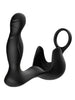 Vibrator anal și testicular ARMONY Surround, cu inel pentru penis și telecomandă, 3 funcții de rotație, 9 funcții de vibrație, negru