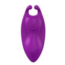 Vibrator pentru chilot ARMONY HoneyBee, cu telecomandă, design ergonomic, clips magnetic pentru fixare, 9 funcții de vibrație, mov, 10.2 cm