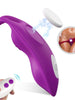 Vibrator pentru chilot ARMONY HoneyBee, cu telecomandă, design ergonomic, clips magnetic pentru fixare, 9 funcții de vibrație, mov, 10.2 cm