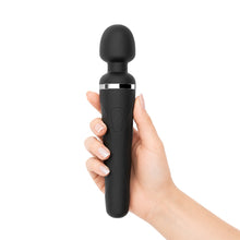 Aparat de masaj LOVENSE Domi 2 Wand Vibrator, control prin aplicație, funcții de vibrație nelimitate, sincronizare cu muzică, negru