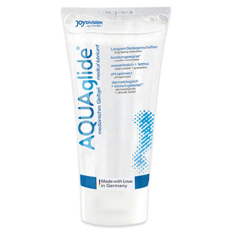 Lubrifiant gel premium AQUAglide Original, pentru lubrifiere de lunga durata, pe baza de apa, 50 ml