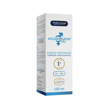 Gel MEDICA-GROUP Aqua Orgasm Gel, unisex, pentru stimulare și intensificare orgasm, efect de răcire, 150 ml