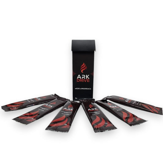 Miere afrodisiaca Ark Drive ,pentru potenta, erectie si intarzierea ejacularii, 1 cutie x 6 plicuri