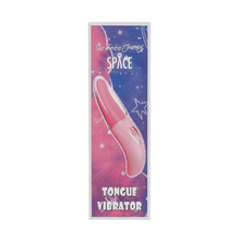 Vibrator B-SERIES Tongue Vibrator, în formă de limbă, pentru stimulare clitoris și punctul G, 10 funcții de vibrație, roz