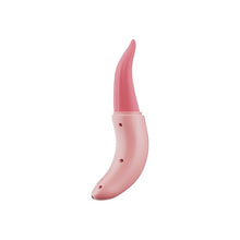 Vibrator B-SERIES Tongue Vibrator, în formă de limbă, pentru stimulare clitoris și punctul G, 10 funcții de vibrație, roz