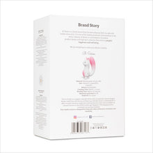 Stimulator clitoris B-SERIES Squirrel Smart Tail, în formă de veveriță, control prin aplicație, 7 funcții de vibrație, 7 tipuri de aspirație, încălzire, alb