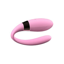 Vibrator B-SERIES V-Vibe, pentru stimularea clitorisului și punctului G, 7 funcții de vibrații, control prin telecomandă, roz